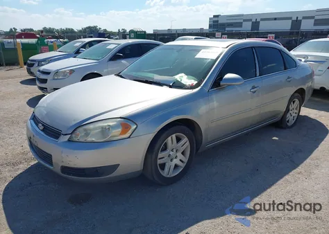 2006 Chevrolet Impala Lt from USA, damaged, VIN 2G1WC581X69161412